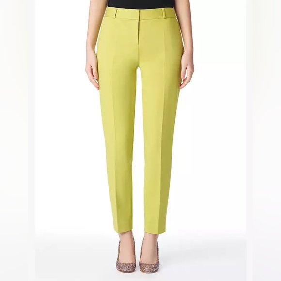 Kate Spade Ankle Pants Lime Green Size 10 #121 - Picture 1 of 7